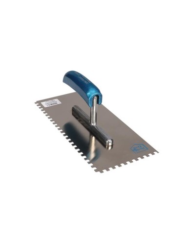 JUNG - PLASTERING TROWEL - CURVED HANDLE - NOTCH SIZE 12 x 12 mm