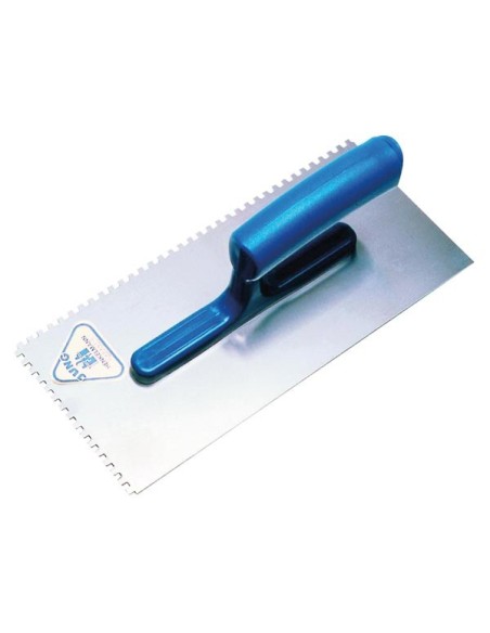 JUNG - PLASTERING TROWEL - PLASTIC HANDLE - NOTCH SIZE 6 x 6 mm - 280 g - PRO