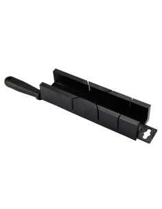 MITRE BOX - WITH SAW - 245 x 40 x 35 mm 2