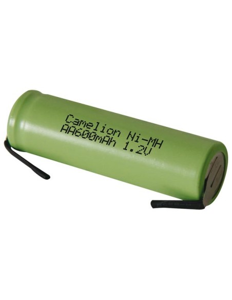 Ni-MH 1.2 V - 600 mAh MIT LÖTFAHNEN (unverpackt)