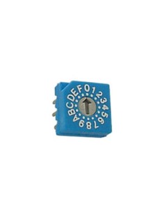 BCD SWITCH - HEXADECIMAL CODE - PCB MOUNTING
