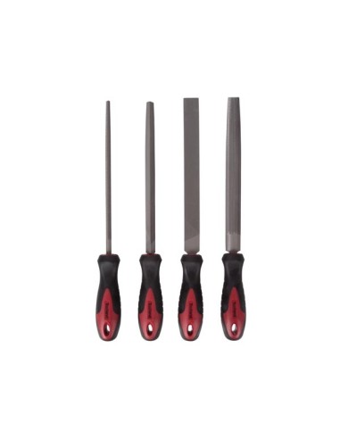 STEEL FILE SET - 20 cm/8" - 4 pcs