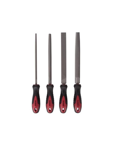 VIJLENSET VOOR STAAL - 20 cm - 4 st.