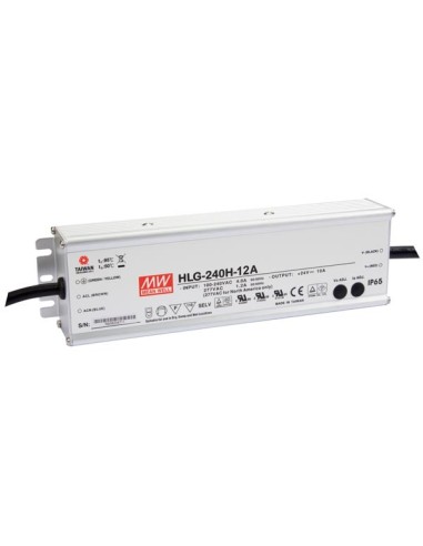 ALIMENTATION À DÉCOUPAGE  - SORTIE SIMPLE - 240W - 12V