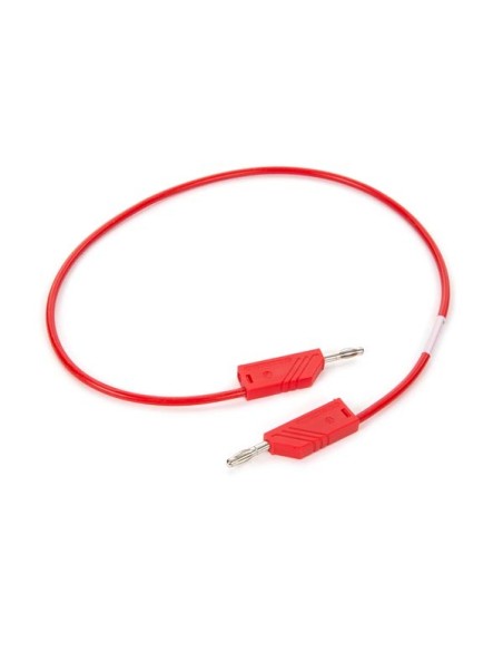 MESSLEITUNG  4mm 50cm / ROT (MLN-SIL / 1)