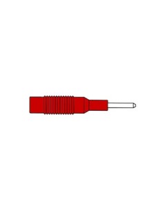 ADAPTATEUR FICHE 2mm VERS 4mm - ROUGE (MZS 2)