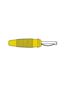 BANAANSTEKKER 4mm MET DWARSGAT EN SOLDEERAANSLUITING /...