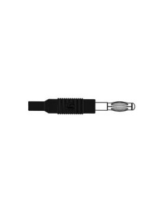 ADAPTATEUR FICHE 4mm VERS 2mm - NOIR (MZS 4)
