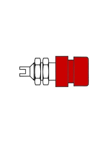 HEMBRILLA AISLADA 4mm / ROJA (BIL 20)