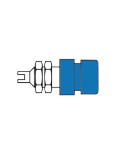 INSULATED 4mm SOCKETS / BLUE (BIL 20)