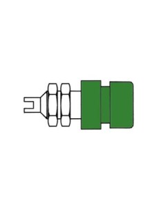 INSULATED 4mm SOCKETS / GREEN (BIL 20)
