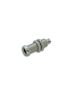 BRIGHT METAL 4mm SOCKET / NICKEL-PLATED (BU 10A)