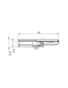 ISOLIERTE ABGREIFKLEMME, 4mm 6A / SCHWARZ (AK 10) 2