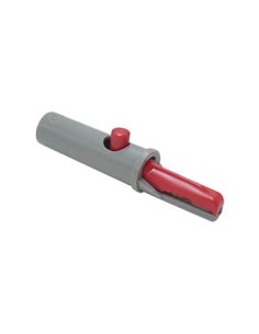 PINCE CROCODILE ISOLEE 4mm 6A  - ROUGE (AK 10)
