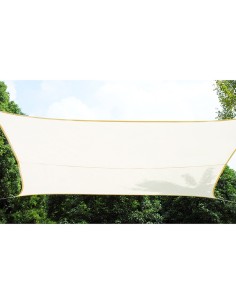 Practo Garden - Voile d'ombrage - Rectangle - Polyester -...