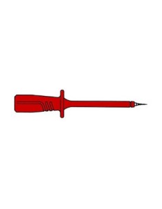 INSULATED TEST PROBE 4mm WITH SLENDER STAINLESS SPRUNG...