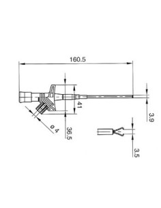 SAFETY CLAMP TYPE WITH FLEXIBLE SHAFT / BLACK (KLEPS 2600) 2