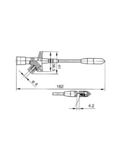 FLEXIBELE KLEMTESTPEN MET TWEEDELIGE KLEM (KLEPS 2700) 2