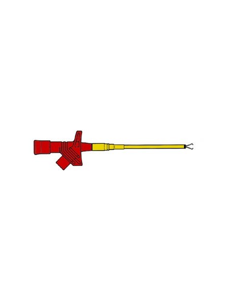 SAFETY CLAMP TYPE WITH FLEXIBLE SHAFT / RED (KLEPS 2600)