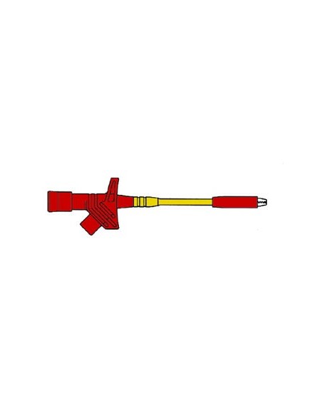 GRIP-FILS A PINCE CROCODILE ISOLEE - ROUGE (KLEPS 2800)
