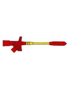 SAFETY CLAMP TYPE WITH SPLIT TEST CLAMP / RED (KLEPS 2700)