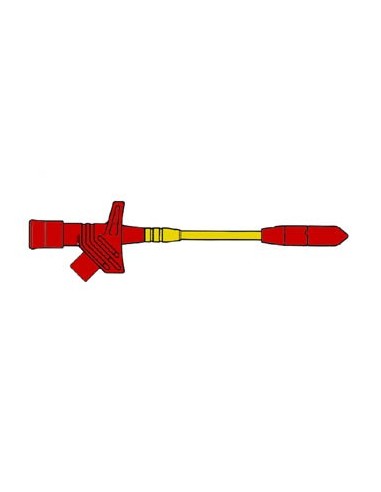 SAFETY CLAMP TYPE WITH SPLIT TEST CLAMP / RED (KLEPS 2700)