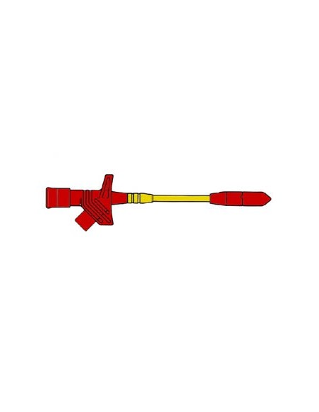 SAFETY CLAMP TYPE WITH SPLIT TEST CLAMP / RED (KLEPS 2700)