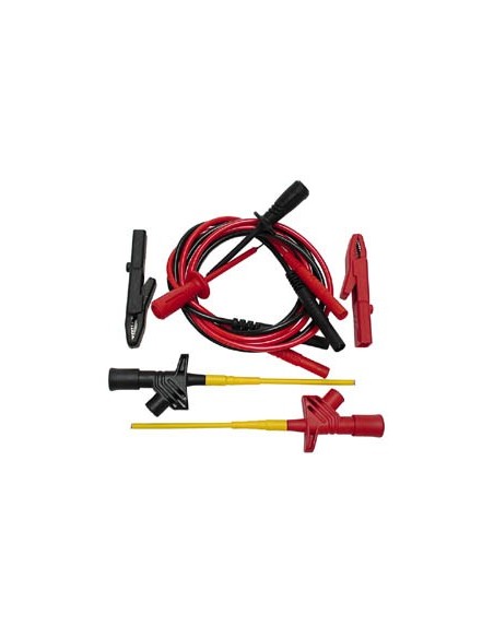 SET MET TESTUITRUSTING VOOR VEILIGHEIDSTOEPASSINGEN, 4mm VEILIGHEIDSUITRUSTING VOOR LABO