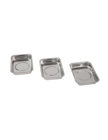 MAGNETIC TRAY SET - REACTANGULAR - 3 pcs