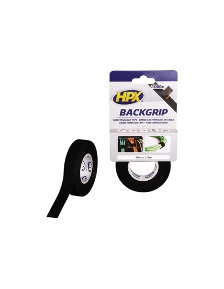 Back grip - black 16mm x 5m