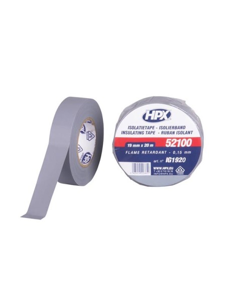 PVC insulating tape VDE - grey 19mm x 20m