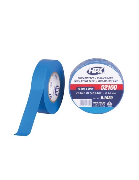 PVC insulating tape VDE - blue 19mm x 20m