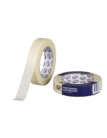 Masking tape 60°C - cream 25mm x 50m