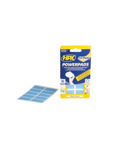 Double sided adhesive pads (10 pcs) - 20mm x 40mm