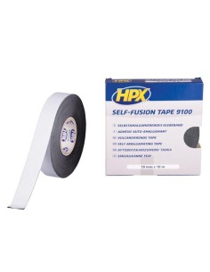 Selbstverschweißendes Dichtband - 19 mm x 10 m - schwarz