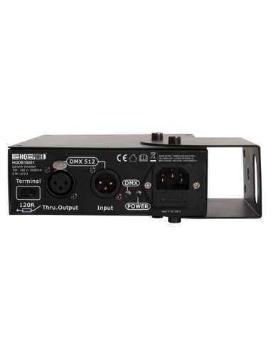4-WAY DMX SPLITTER IN COMPACT HOUSING