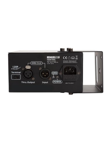 8-WAY DMX SPLITTER IN COMPACT HOUSING