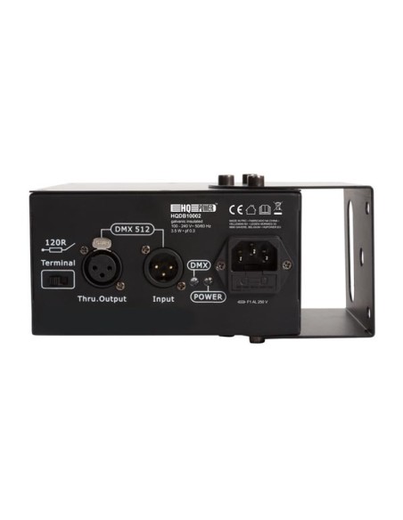 8-WAY DMX SPLITTER IN COMPACT HOUSING