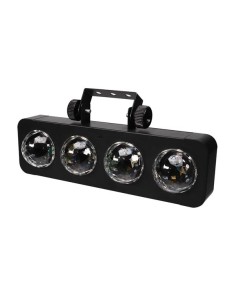 LED DJ FLOWER EFFECT - 4 x 3 W RGBA