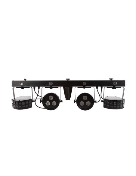 JEU DE LUMIÈRE POUR DJ - 2 PAR LED + 2 DERBY - COMPACT