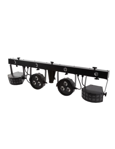 JEU DE LUMIÈRE POUR DJ - 2 PAR LED + 2 DERBY - COMPACT