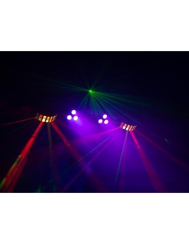 JEU DE LUMIÈRE POUR DJ AVEC LASER - 2 PAR LED +...