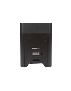 LED-VLOERSPOT MET ACCU - 6 x 12 W RGBWA-UV - ZWART 2