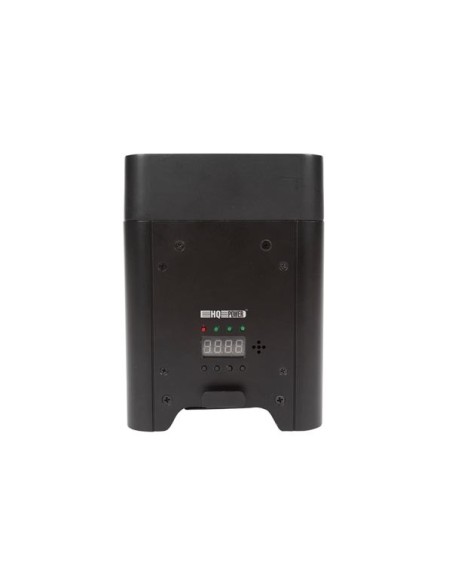 LED BATTERY UPLIGHTER 4 x 12 W RGBWA-UV - BLACK