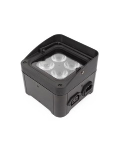 LED-VLOER / TRUSS-SPOT - 4 x 4 W RGB-UV - ZWART 2