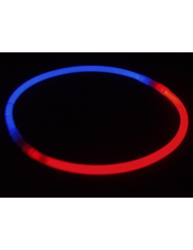 JEU DE TUBES FLUORESCENTS Ø 0.5 x 20 cm - DIFFÉRENTES COULEURS (3 pcs / jeu)