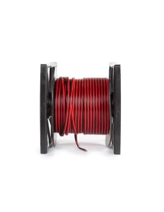 CÂBLE HAUT-PARLEUR - ROUGE/NOIR - 2 x 4 mm² - 100 m 2