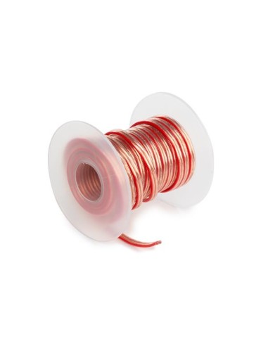 SPEAKER WIRE - TRANSPARENT - 2 x 1.50 mm² - 10 m