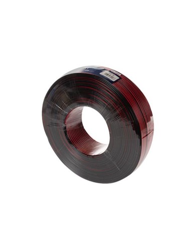 CÂBLE HAUT-PARLEUR CCA - ROUGE/NOIR - 2 x 1.50 mm² - 300 m