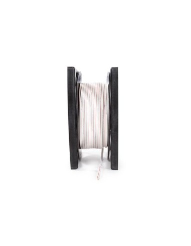 CÂBLE HAUT-PARLEUR - BLANC - 2 x 1.50 mm² - 100 m